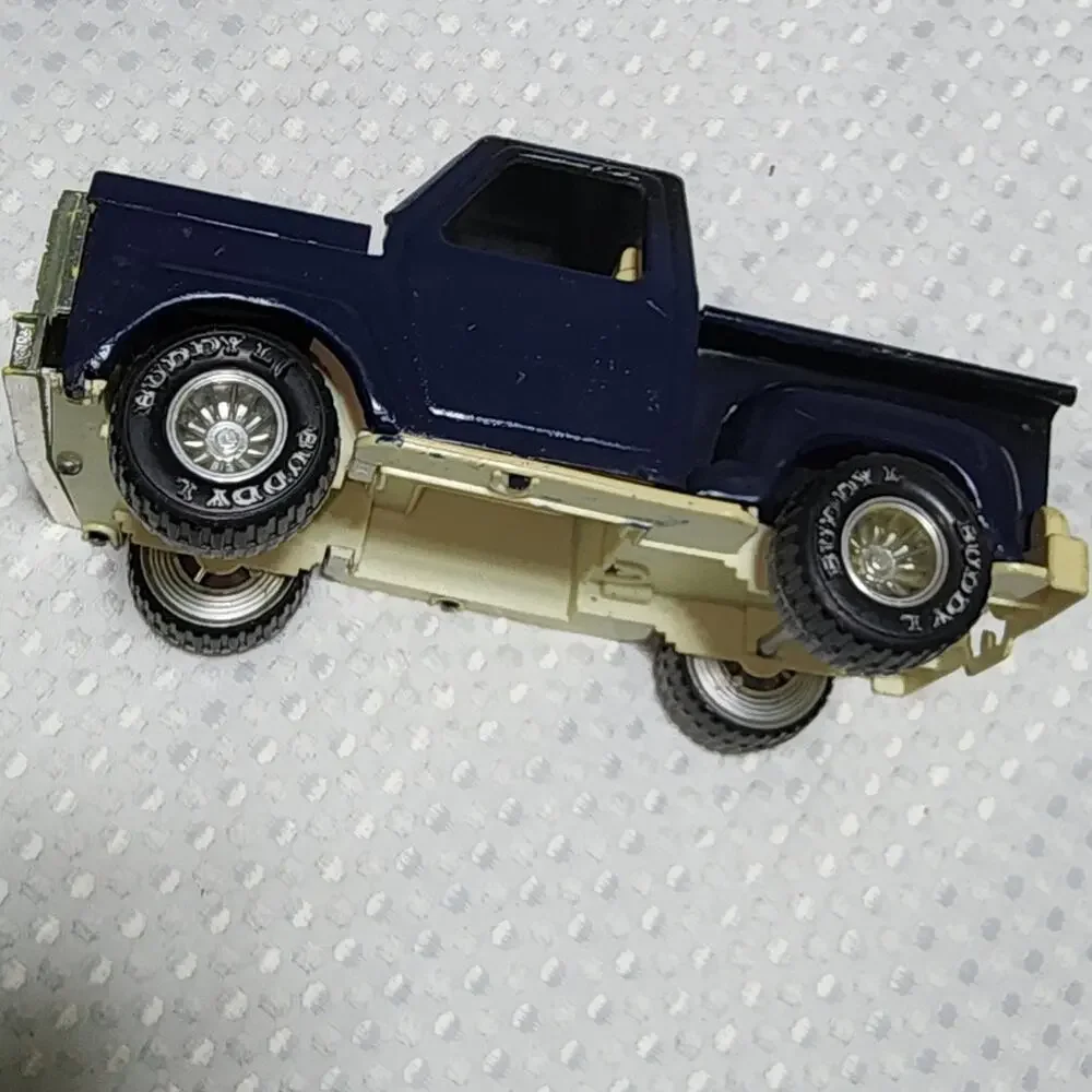 BUDDY L EUC VINTAGE REFURBISHED PICKUP TRUCK WITH EXTRA TIRE
